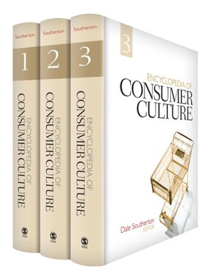 cover image of Encyclopedia of Consumer Culture